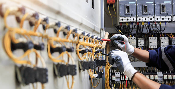 Professional Electrician technician working in Exeter, PA